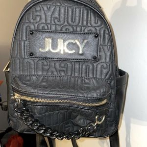 Juicy couture backpack black